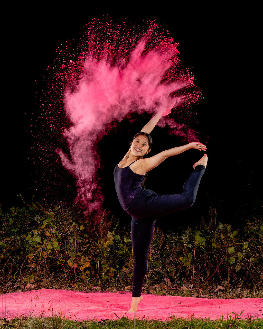 Dancers at Miss Andrea's Dance Studio.